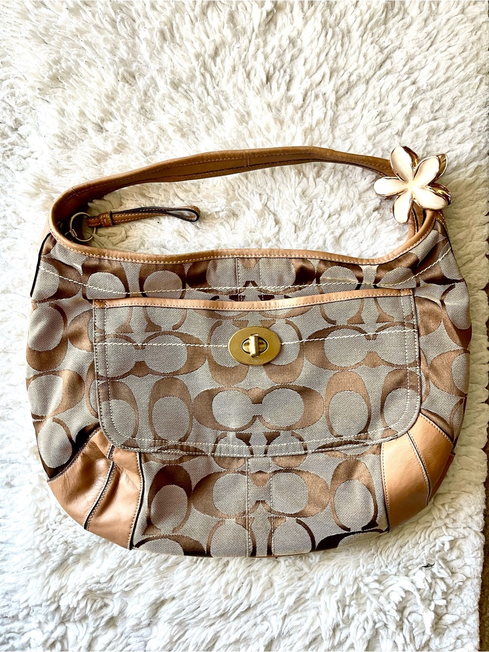 vintage coach ergo hobo shoulder bag